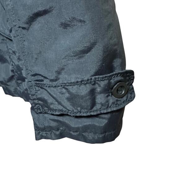 Lands'End Black Zip/Button Down Lightweight Jacket Women’s Size Small (6-8) - Picture 6 of 10